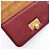 Borsa a mano in pelle Bordeaux Classico Bottega Veneta Bordò - vista 11