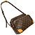 Borsa a Spalla Louis Vuitton Monogram Marrone Monogramma - vista 4