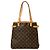 Tote verticale Louis Vuitton Batignolles Marrone Monogramma - vista 2