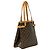 Tote verticale Louis Vuitton Batignolles Marrone Monogramma - vista 3