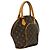 Borsa Louis Vuitton Ellipse PM Marrone Monogramma - vista 3