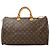 Speedy Borsa a mano Louis Vuitton Monogram Marrone Monogramma