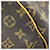 Keepall Borsa Boston Monogram Louis Vuitton Marrone Monogramma - vista 14