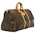 Keepall Borsa Boston Monogram Louis Vuitton Marrone Monogramma - vista 3