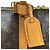 Keepall Borsa Boston Louis Vuitton Marrone Monogramma - vista 10