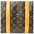 Keepall Borsa Boston Louis Vuitton Marrone Monogramma - vista 13