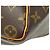Keepall Borsa Boston Louis Vuitton Marrone Monogramma - vista 14