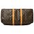 Keepall Borsa Boston Louis Vuitton Marrone Monogramma - vista 4