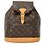 Zaino Louis Vuitton Monogram Montsouris MM Marrone Monogramma