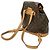 Zaino Louis Vuitton Monogram Montsouris MM Marrone Monogramma - vista 3