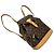 Zaino Louis Vuitton Monogram Montsouris MM Marrone Monogramma - vista 4