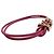 Bracciale charm Louis Vuitton Oro e Rosa D'oro - vista 3