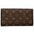 Louis Vuitton Monogram Long Wallet Braun Monogramm - Ansicht 2