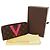 Louis Vuitton Monogram V Damengeldbörse Braun Pink Rot Monogramm - Ansicht 6