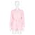Balmain Mono corto de algodón rosa  - vista 2