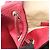 Bamboo Mochila Gucci em couro com detalhes em bambu Vermelho - vista 5