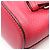 Bamboo Mochila Gucci em couro com detalhes em bambu Vermelho - vista 6