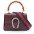 Borsa Gucci Dionysus Bamboo Rhinestone Bordò