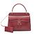 Borsa in pelle bordeaux Gucci Bordò