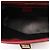 Borsa in pelle bordeaux Gucci Bordò - vista 11