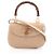 Borsa a 2 vie Gucci Old Bamboo Beige