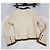 Chanel 03A Cream Tweed Embellished Jacket Black Metallic Gold hardware - view 4