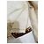 Chanel 03A Cream Tweed Embellished Jacket Black Metallic Gold hardware - view 6