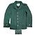 Chanel Chaqueta de tweed verde con botones CC