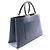 Borsa Tote 2-Way Louis Vuitton Cléber MM Nero Blu navy - vista 2