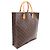 Louis Vuitton Sac Plat Tote Bag Marrone - vista 2