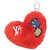 Portachiavi Louis Vuitton Bag Charm LV Lucky Heart M03171 Rosso