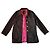 Coach Navy Baumwolljacke mit rosa Signature-Futter Marineblau