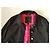 Coach Navy Baumwolljacke mit rosa Signature-Futter Marineblau - Ansicht 2