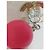 Orecchini Chanel logo CC con sfera in resina rosa Silver hardware - vista 3