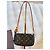 Louis Vuitton x Takashi Murakami Pochette Accessoires Cerises Marrone Rosso - vista 2