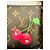 Louis Vuitton x Takashi Murakami Pochette Accessoires Cerises Marrone Rosso - vista 4