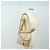 Borsa a tracolla FENDI Mamma Baguette Mouton Beige Gold Auth 187191SAV D'oro - vista 25