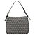Borsa a tracolla FENDI Mamma Baguette Zucchino Canvas Navy Silver Auth 187922V Argento Blu navy - vista 3