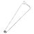 Christian Dior Halskette Metall Silber Authentisch BA13641 - Ansicht 9
