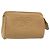 Pochette CHANEL Caviar Skin Beige Gold CC Auth 187168 D'oro