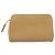 Pochette CHANEL Caviar Skin Beige Gold CC Auth 187168 D'oro - vista 3