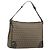 Borsa a Spalla FENDI Zucchino Canvas Beige Oro 8BR531 Auth 186711V D'oro