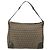 Borsa a Spalla FENDI Zucchino Canvas Beige Oro 8BR531 Auth 186711V D'oro - vista 3