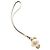 LOUIS VUITTON Monogram Mini Vivienne Bag Charm Gold Tone M02204 LV Auth 187426M