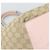 Borsa GUCCI GG Canvas Beige Oro 131228 Auth 186594 D'oro - vista 11