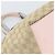 Borsa GUCCI GG Canvas Beige Oro 131228 Auth 186594 D'oro - vista 13