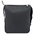 Borsa a tracolla GUCCI GG Supreme Sherry Line PVC Nero Argento 792081 Auth 188961 - vista 3