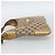 Borsa GUCCI GG Canvas Beige Oro 145778 Auth 189094V D'oro - vista 4
