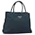 Borsa PRADA Nylon Verde Argento Auth 188780