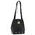 Borsa a tracolla Salvatore Ferragamo in pelle nera e oro Auth ka4956 Nero D'oro